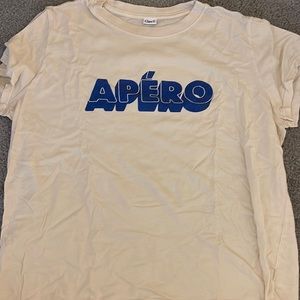 Clare V. Apero Tee-Size L